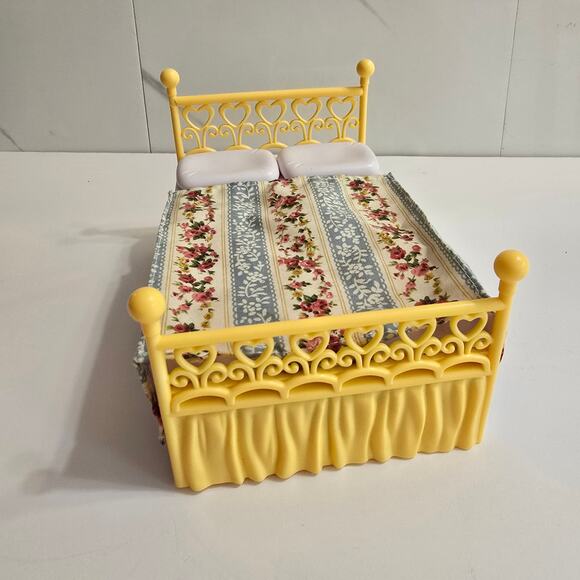 Caring Corners Dollhouse PARENTS BED Double 2007 Learning Curve - Picture 2 of 7